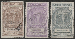 ITALY - 1923 National Militia Original Cancellations With Certificate - Neufs