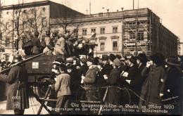 N°119241 -rare Carte Photo Gegenrevolution In Berlin Im Marz 1920- - Manifestazioni