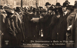 N°119243 -rare Carte Photo Gegenrevolution In Berlin Im Marz 1920- - Manifestazioni