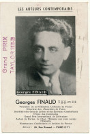 Georges FINAUD, Auteur Contemporain - Ecrivains
