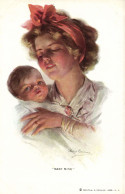 PC ARTIST SIGNED, PHILIP BOILEAU, BABY MINE, Vintage Postcard (b50897) - Boileau, Philip