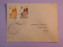 Z21  AOF SENEGAL BELLE  LETTRE  1947 DAKAR .VOYAGE PRESIDENT DE LA REPUBLIQUE +AFF.   INTERESSANT++ + - Cartas & Documentos