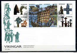 F0777)Schweden FDC 1592/9 - Briefe U. Dokumente