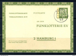 G221)Bund GA FP 9 Gelaufen - Cartes Postales - Oblitérées