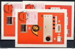 X0924)Belgien Maxi-Card  ATM 3 I, 3 Karten - 1981-1990