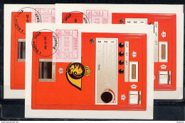 X0926)Belgien Maxi-Card  ATM 3 III, 3 Karten - 1981-1990
