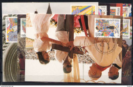 X0969)Vatikan Maxi-Card  899/906 - Cartoline Maximum