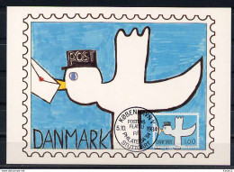 X1608)Daenemark Maxi-Card  816 Kinder - Maximumkaarten