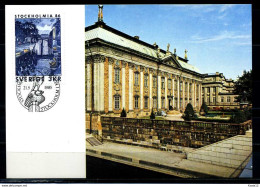 X2795)Schweden Maxi-Karte 1338 Stockholmia - Cartoline Maximum
