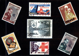 BRIEFMARKEN / Stamps - Congo - Timbres (représentations)
