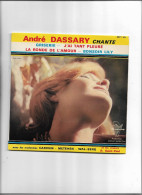 Disque 45 Tours André Dassary 4 Titres Griserie - J'ai Tant Pleuré - Bonsoir Lily -la Ronde De L'amour - Autres - Musique Française
