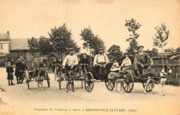 Brinon Sur Sauldre * Concours De Voitures à Chiens * Attelage à Chien * Villageois - Brinon-sur-Sauldre