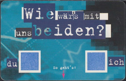 Germany P21/98 Wie Wär's Mit Uns Beiden ? - DD:3812 - P & PD-Series: Schalterkarten Der Dt. Telekom