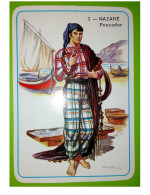 Calendrier De Poche Du Portugal, Costumes Typiques.  Pêcheur - Petit Format : 1981-90