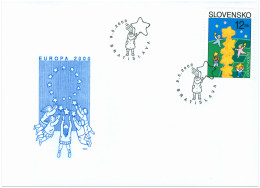 FDC 208 Slovakia EUROPA 2000 - 2000