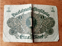 Billet De 1 Mark De 1920 - Sammlungen