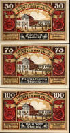 3 Notgeldscheine - Wilsnack - Sehr Gut Erhalten - [11] Local Banknote Issues