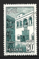 MAROC. N°314 Oblitéré De 1953-4. Patio. - Used Stamps