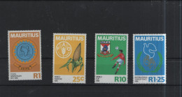 Mauritius Michel Cat.No. Mnh/** 630/633 - Mauritius (1968-...)