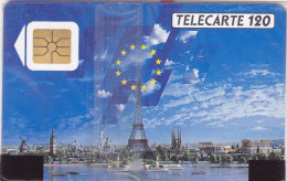 Telecarte Publique F104 NSB - Dimension Europeenne - 120 U - So2 - 1989 - 1989