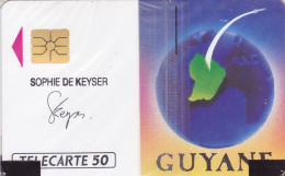 Telecarte Publique F105 NSB - Guyane Arianespace - 50 U - So2 - 1989 - 1989