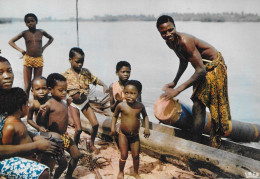 CPSM - Afrique En Couleurs -Africa In Colour- L'Ecole Du Rythme (musique Enfant Enfants (écrite Timb 1972) - Togo