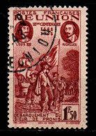 Réunion - 1943 -  Tricentenaire Du Rattachement à La France  - N° 182  - Oblit - Used - Used Stamps