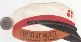 ETIQUETA - STICKER - LUGGAGE LABEL  HOTEL EGMONT - COPENHAGEN  -DENMARK-DANMARK - Etiquetas De Hotel