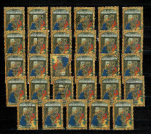 1995 Lot Zegels/timbres ( 29 ) : 2622 Kerstmis/Noél - Oblitérés