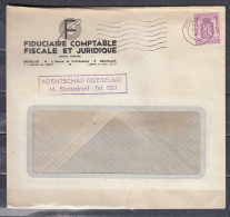 Brief Van Roeselare Fiduciaire Comptable Fiscale Et Juridique - 1935-1949 Small Seal Of The State