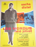 Les Mordus S. Distel, B. Lafont, Galabru, R. Jolivet...1960 - Affiche 60x80 - TTB - Affiches & Posters