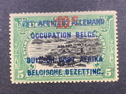 BELGIAN CONGO  1918  GERMAN EAST AFRICA MH - Unused Stamps