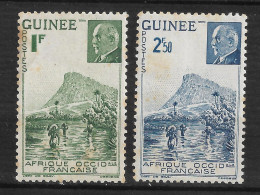 GUINÉE FRANÇAISE N° 176/77 - Unused Stamps