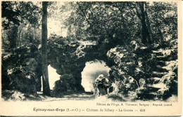 CPA - EPINAY-SUR-ORGE - CHATEAU DE SILLERY  - LA GROTTE - Epinay-sur-Orge