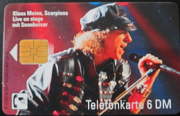 Série K -  K 667  -  Klaus MEINE - SCORPIONS  -  02/93  -   6.000 Ex - K-Series : Customers Sets