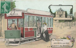 Montreuil Sous Bois * Souvenir De La Ville * Le Chauffeur De Tramway ! * Tram - Montreuil