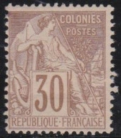 France  - Colonies  .  Y&T   .     55  (2 Scans)       .   *      .   Neuf Avec Gomme - Sage