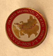 PINS AUTOMOBILE PARIS MOSCOU PEKIN ROSNY 2 MOI J'Y VAIS / 33NAT - Rally