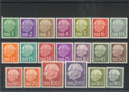 SAAR LAND  - COMPLETE SET OF 20 STAMPS, UMM (**).. - Unused Stamps