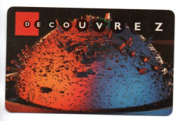 Découvrez La Géode Cité Des Sciences Carte Ticket France Card (J 999) - Altri & Non Classificati