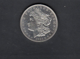 USA - Pièce 1 Dollar Morgan Argent 1921 SPL/AU KM.110 - 1878-1921: Morgan