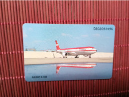 Airbus Airplaine Phonecard  Mint Only 1000 EX 2 Photos Rare - Avions