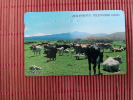 Korea Phonecard Used Rare - Corée Du Sud