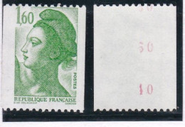 Yt 2222 A  Deux  Chiffre Rouge Au Verso - Unused Stamps