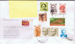 IND+ Indien 2000 2001 2008 2009 2012 Mi 1760 1851 2318-19 2354 2357-58 2371 2643 Tiger, Storch, Personen - Used Stamps