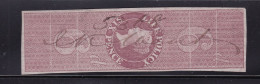 GB Fiscals / Revenues Life Policy 6d -  Red - Brown Barefoot 28. Watermark Simple  Anchor Good Used - Revenue Stamps