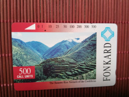 Phonecard Tamura  Fonkard 500 Units Used Rare - Filipinas