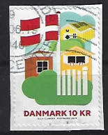 Denmark 2019  National Flag (o) Mi.1967 - Usado
