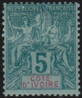 Cote D'Ivoire      .  Y&T   .     4     .   *      .    Neuf Avec Gomme - Unused Stamps