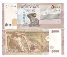 SYRIA 5000 POUNDS 2021 P-118 UNC - Syrie